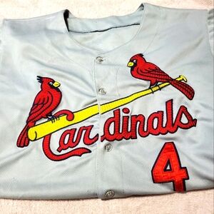 2011 world series jersey #4 Molina